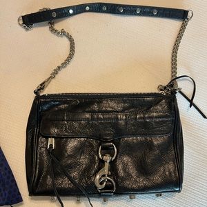 Rebecca Minkoff MAC bag navy blue